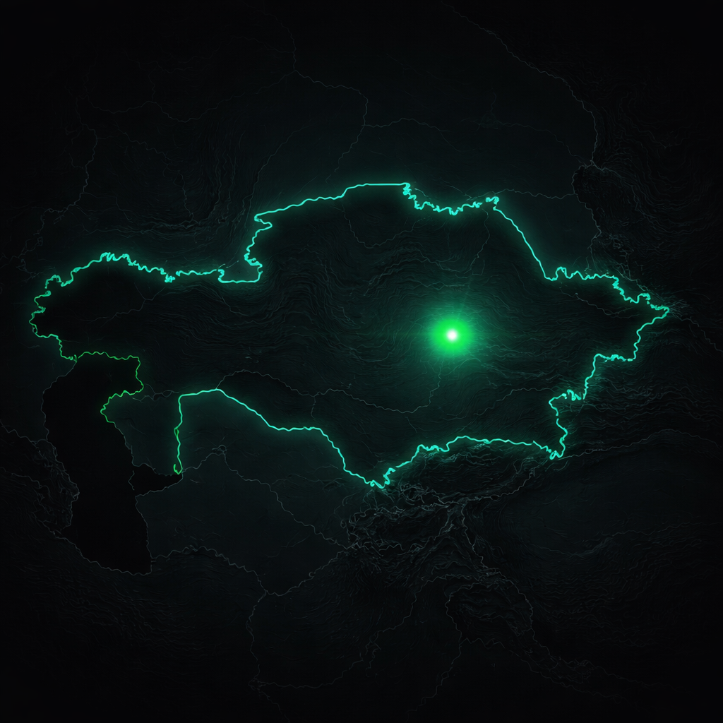 Карта Казахстана — клиенты по всей стране